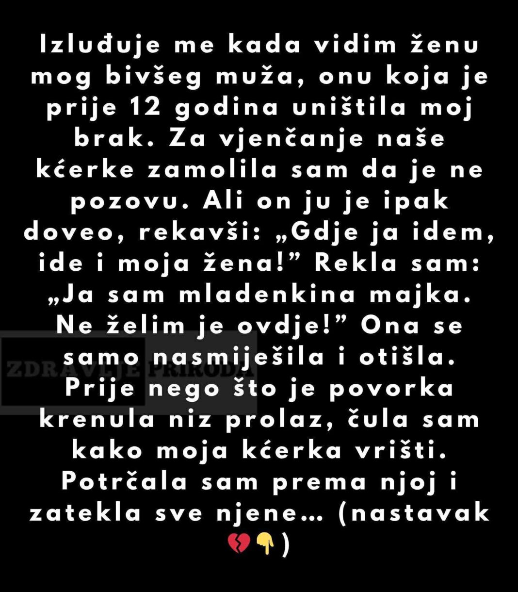 Nisam željela da žena mog bivšeg bude na vjenčanju moje kćerke — rezultat je bio katastrofalan - featured image