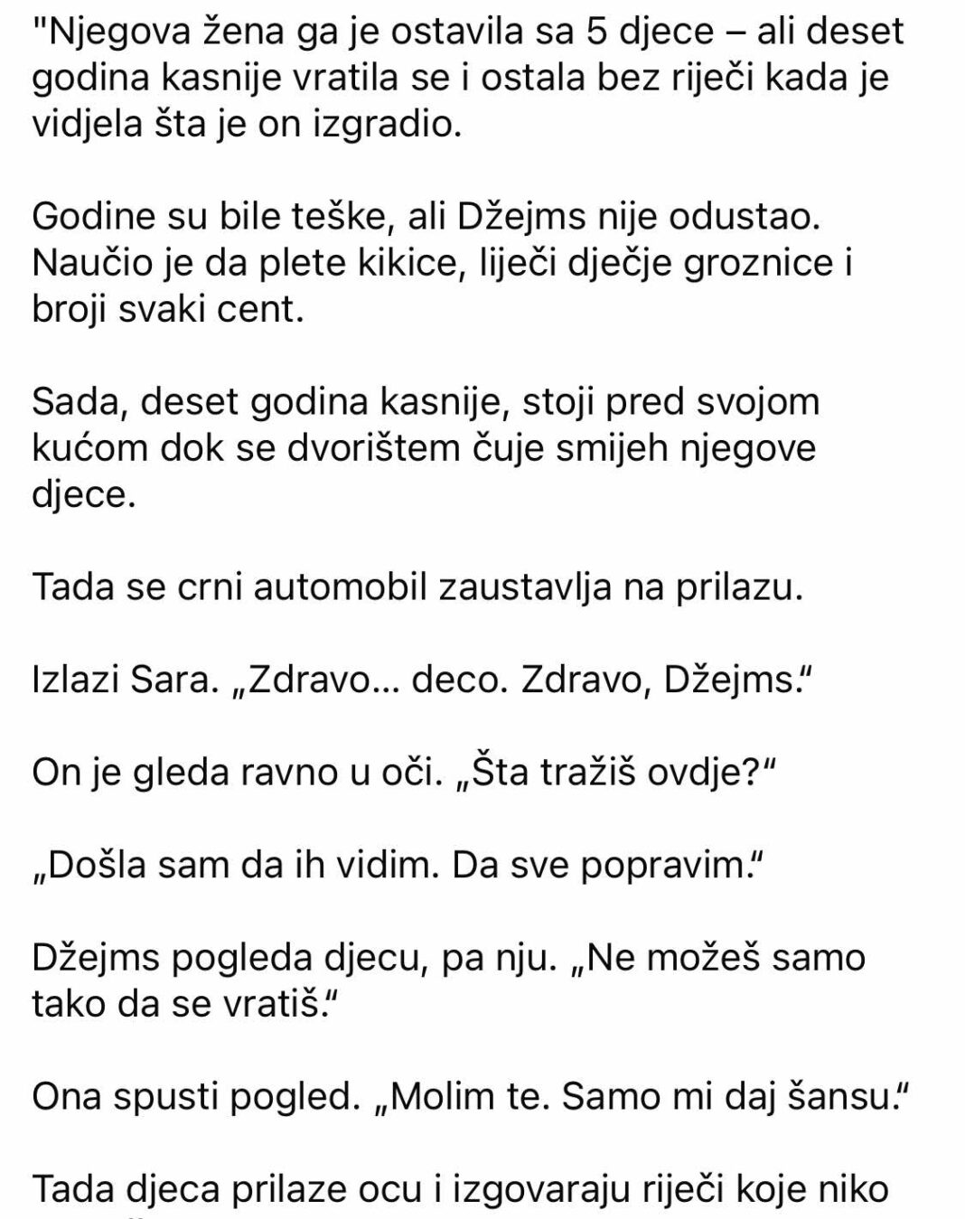 Nakon deset godina izbivanja, ponovno je željela biti majka-djeca su joj dala neočekivani odgovor! - featured image