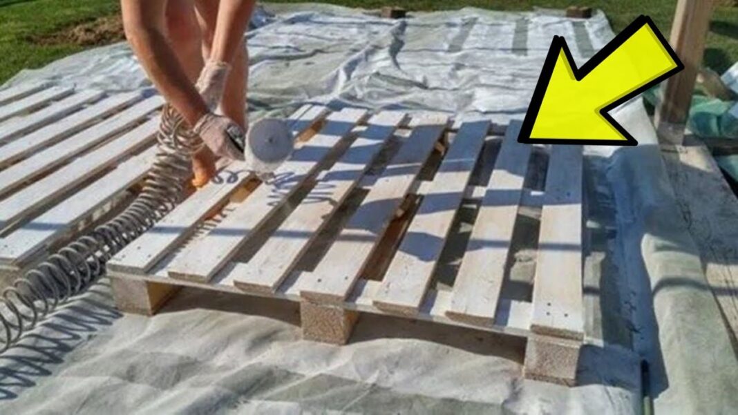 Čovjek je sakupio 20 euro paleta i napravio ČUDO u svojoj bašti.Pogledajte možete i vi ! - featured image