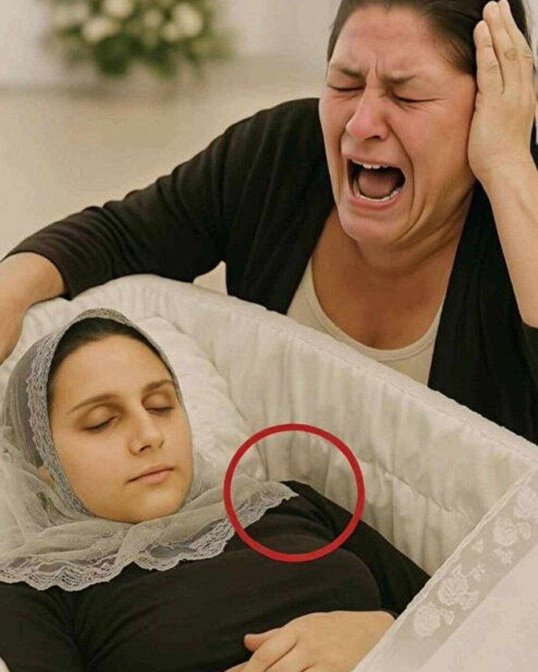 Majka je glasno plakala i tražila je da je pokopaju pokraj kćeri,ali kada se sagnula,ptimjetila je nešto i vrisnula od užasa - featured image Majka je glasno plakala i tražila je da je pokopaju pokraj kćeri,ali kada se sagnula,ptimjetila je nešto i vrisnula od užasa - featured image