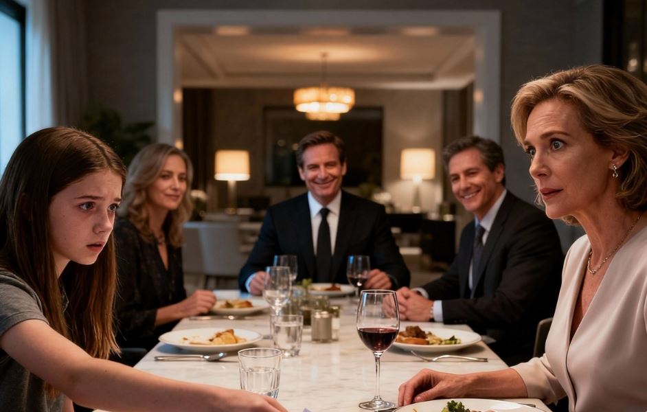 Tijekom ručka moja mi je kći tiho gurnula presavijenu poruku. “Pravi se da ti je loše i otiđi,” pisalo je. Nisam znala zašto—ali nešto u njezinim očima reklo mi je da joj vjerujem. Učinila sam što je tražila i izašla. - featured image Tijekom ručka moja mi je kći tiho gurnula presavijenu poruku. “Pravi se da ti je loše i otiđi,” pisalo je. Nisam znala zašto—ali nešto u njezinim očima reklo mi je da joj vjerujem. Učinila sam što je tražila i izašla. - featured image