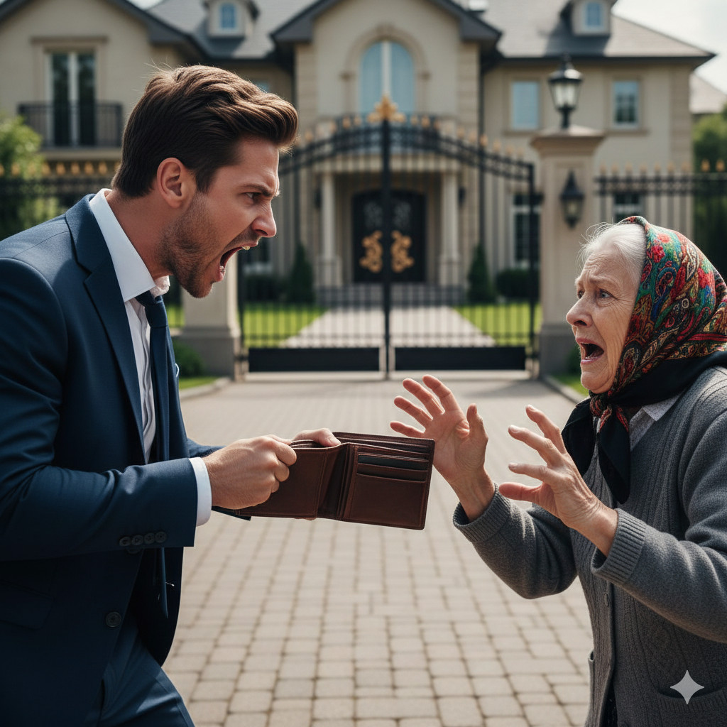 Starica je našla novčanik pun para i vratila ga, iako nije imala za lekove: Vlasnik ju je optužio da je uzela deo, a onda je ušao u njenu kuću i video prazan frižider. - featured image Starica je našla novčanik pun para i vratila ga, iako nije imala za lekove: Vlasnik ju je optužio da je uzela deo, a onda je ušao u njenu kuću i video prazan frižider. - featured image