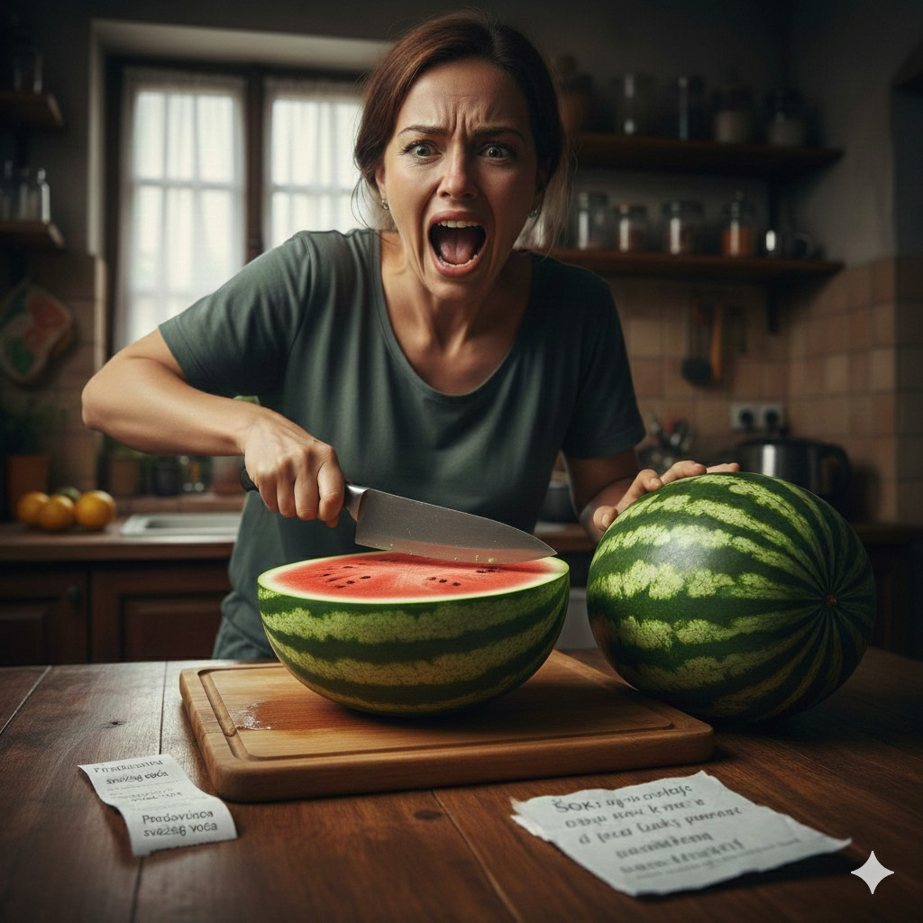 Žena kupila LUBENICU koja je na oko izgledala savršeno, a kad ju je isekla – ŠOK! - featured image Žena kupila LUBENICU koja je na oko izgledala savršeno, a kad ju je isekla – ŠOK! - featured image