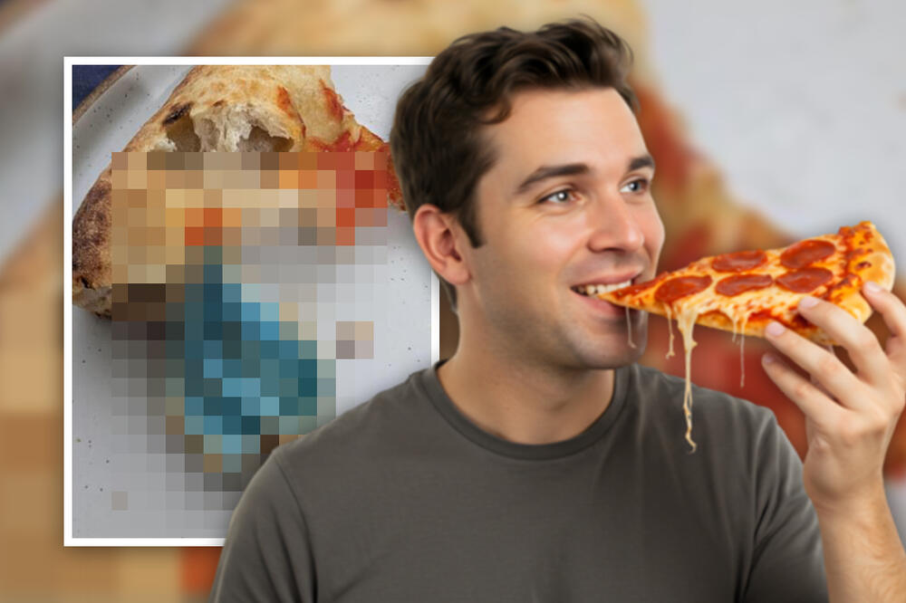 ZAGRIZAO PARČE PICE, PA SE UMALO NIJE ONESVESTIO: Mislio je da je korica žilava, a onda je video da ovov VIRI! FOTO - featured image ZAGRIZAO PARČE PICE, PA SE UMALO NIJE ONESVESTIO: Mislio je da je korica žilava, a onda je video da ovov VIRI! FOTO - featured image