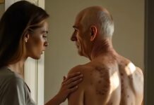 Primetila sam na leđima svog tasta čudne plavičaste tragove, a on se samo odmahnuo rukom, ubeđujući me da je samo slučajno pao. Ali ubrzo sam saznala istinu, koja je bila mnogo strašnija. Primetila sam na leđima svog tasta čudne plavičaste tragove, a on se samo odmahnuo rukom, ubeđujući me da je samo slučajno pao. Ali ubrzo sam saznala istinu, koja je bila mnogo strašnija. - featured image