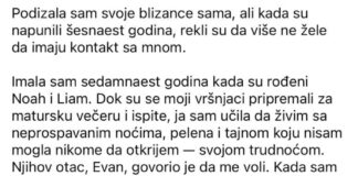Sama sam odgajala svoje blizance, ali kada su napunili šesnaest godina, rekli su da ne žele da razgovaraju sa mnom. Sama sam odgajala svoje blizance, ali kada su napunili šesnaest godina, rekli su da ne žele da razgovaraju sa mnom. - featured image