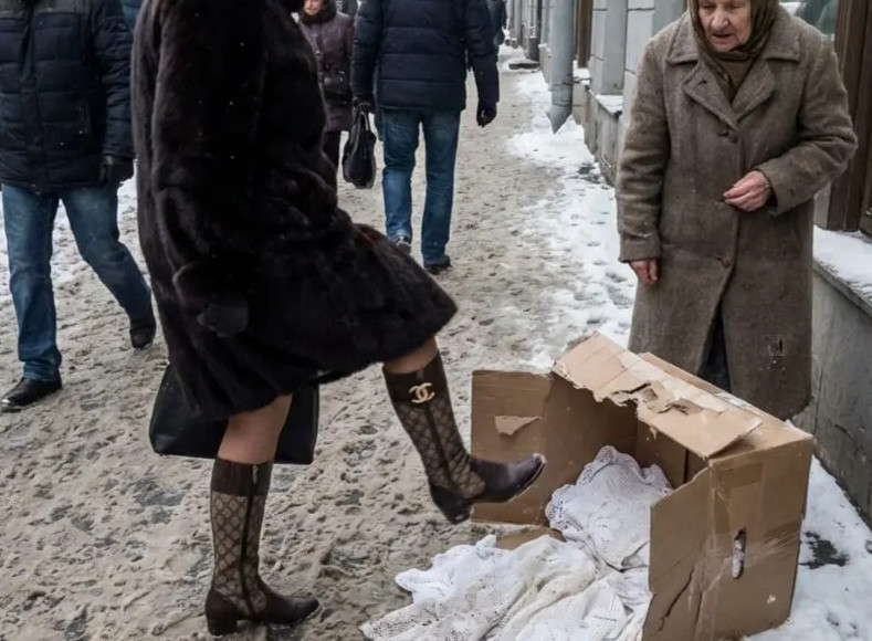 Baka je prodavala heklane stolnjake na ulici na minus deset, a bogatašica ju je gurnula: ‘Skloni te krpe s puta!’. Sutradan je ta bogatašica u bolnici saznala ko je anonimno platio operaciju njenom detetu. - featured image Baka je prodavala heklane stolnjake na ulici na minus deset, a bogatašica ju je gurnula: ‘Skloni te krpe s puta!’. Sutradan je ta bogatašica u bolnici saznala ko je anonimno platio operaciju njenom detetu. - featured image