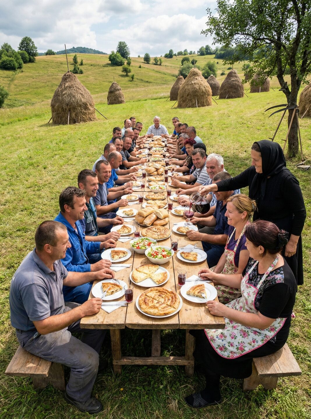 Udovica je noću krišom krenula da kosi livadu jer nije imala novca za radnike, a ujutru je zatekla prizor koji ju je bacio na kolena - featured image