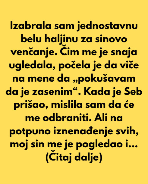Snaja me je ponizila pred svima, ali sinove riječi su mi zauvijek slomile srce - featured image Snaja me je ponizila pred svima, ali sinove riječi su mi zauvijek slomile srce - featured image
