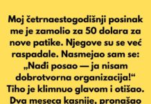 Moj četrnaestogodišnji posinak me je zamolio za 50 dolara za nove patike. Moj četrnaestogodišnji posinak me je zamolio za 50 dolara za nove patike. - featured image