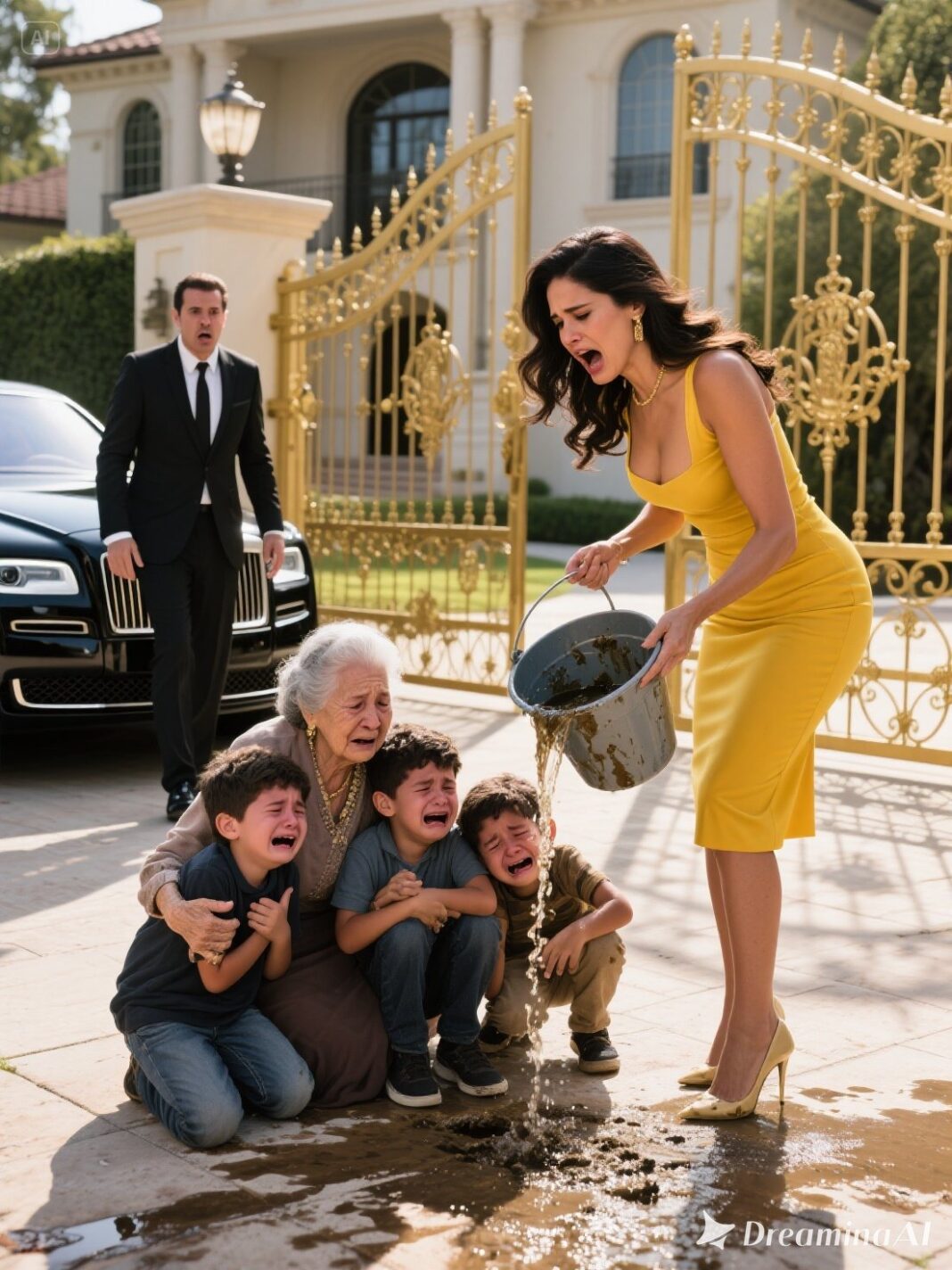 Milijarder se pojavljuje nenajavljeno, zatekne novu ženu kako prosipa prljavu vodu po njegovoj majci i sinovima — a ono što je uradio ostavilo je sve bez reči - featured image