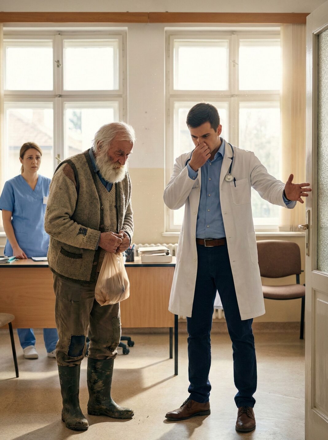 Arogantni doktor ponizio starca pred punom čekaonicom, ne sluteći koga je izbacio - featured image