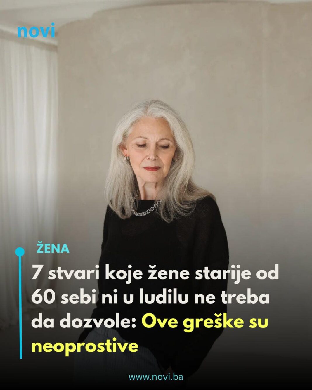7 stvari koje žene starije od 60 sebi ni u ludilu ne treba da dozvole: Ove greške su neoprostive - featured image