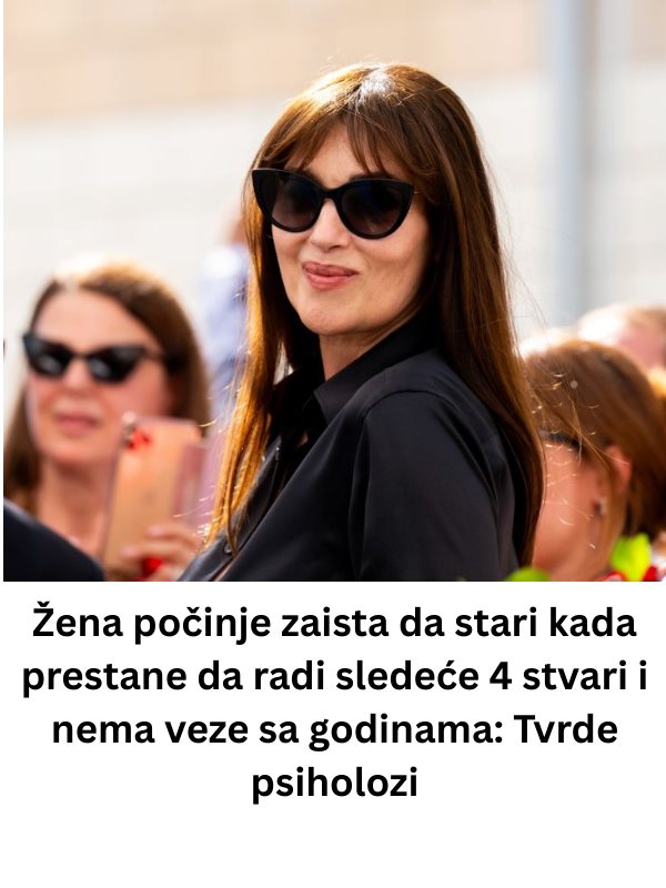 Žena počinje zaista da stari kada prestane da radi sledeće 4 stvari i nema veze sa godinama: Tvrde psiholozi - featured image Žena počinje zaista da stari kada prestane da radi sledeće 4 stvari i nema veze sa godinama: Tvrde psiholozi - featured image