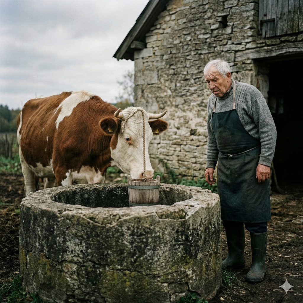 “Krava je svakodnevno gledala u bunar, a kada je djed odlučio pogledati, zbog onog što je ugledao on je zanijemio…” 😲😲😲 - featured image “Krava je svakodnevno gledala u bunar, a kada je djed odlučio pogledati, zbog onog što je ugledao on je zanijemio…” 😲😲😲 - featured image