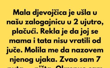 Mala djevojčica, oko 8 godina, ušla je u zalogajnicu u kojoj radim u 2 sata ujutro, drhteći i plačući. Mala djevojčica, oko 8 godina, ušla je u zalogajnicu u kojoj radim u 2 sata ujutro, drhteći i plačući. - featured image