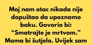 Moj nam otac nikada nije dopuštao da upoznamo baku. Govorio bi: “Smatrajte je mrtvom.” Moj nam otac nikada nije dopuštao da upoznamo baku. Govorio bi: “Smatrajte je mrtvom.” - featured image