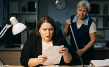 Zakasnila sam na poslu. Čistačica me čudno gledala, a zatim je tiho stavila na moj sto poruku: “Kada kreneš kući – spusti se po požarnoj stepenici!” Poslušala sam je i bila šokirana onim što sam tamo videla… 😲😲😲 Zakasnila sam na poslu. Čistačica me čudno gledala, a zatim je tiho stavila na moj sto poruku: “Kada kreneš kući – spusti se po požarnoj stepenici!” Poslušala sam je i bila šokirana onim što sam tamo videla… 😲😲😲 - featured image