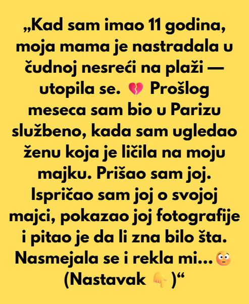 Sa samo 11 godina ostao sam bez majke- Umrla je cudno na plazi! - featured image Sa samo 11 godina ostao sam bez majke- Umrla je cudno na plazi! - featured image