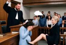 Šutnula me je u sudnici da “dokaže” da nisam trudna — Nije znala da je sudija moj otac Šutnula me je u sudnici da “dokaže” da nisam trudna — Nije znala da je sudija moj otac - featured image