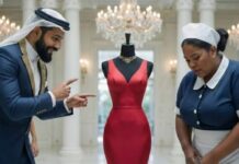 Šeik se podsmjehnuo svojoj sluškinji 😨 i iznenada rekao: «Ako večeras na zabavi obučeš ovu haljinu, oženiću te.» Ali ono što se te noći dogodilo šokiralo je sve 😮 Šeik se podsmjehnuo svojoj sluškinji 😨 i iznenada rekao: «Ako večeras na zabavi obučeš ovu haljinu, oženiću te.» Ali ono što se te noći dogodilo šokiralo je sve 😮 - featured image