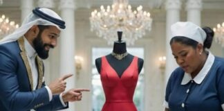 Šeik se podsmjehnuo svojoj sluškinji 😨 i iznenada rekao: «Ako večeras na zabavi obučeš ovu haljinu, oženiću te.» Ali ono što se te noći dogodilo šokiralo je sve 😮 Šeik se podsmjehnuo svojoj sluškinji 😨 i iznenada rekao: «Ako večeras na zabavi obučeš ovu haljinu, oženiću te.» Ali ono što se te noći dogodilo šokiralo je sve 😮 - featured image