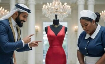 Šeik se podsmjehnuo svojoj sluškinji 😨 i iznenada rekao: «Ako večeras na zabavi obučeš ovu haljinu, oženiću te.» Ali ono što se te noći dogodilo šokiralo je sve 😮 Šeik se podsmjehnuo svojoj sluškinji 😨 i iznenada rekao: «Ako večeras na zabavi obučeš ovu haljinu, oženiću te.» Ali ono što se te noći dogodilo šokiralo je sve 😮 - featured image