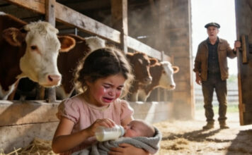 „Žao mi je, gospodine… nemam novca za mlijeko,“ prošaputala je sedmogodišnja djevojčica u pet i trideset ujutro — ali kada ju je teksaški rančer pratio kroz kišu i otkrio gdje se skriva s izgladnjelom bebom, razotkrio je šokantnu priču o napuštanju i borbi za starateljstvo kakvu niko nije mogao naslutiti 😱 „Žao mi je, gospodine… nemam novca za mlijeko,“ prošaputala je sedmogodišnja djevojčica u pet i trideset ujutro — ali kada ju je teksaški rančer pratio kroz kišu i otkrio gdje se skriva s izgladnjelom bebom, razotkrio je šokantnu priču o napuštanju i borbi za starateljstvo kakvu niko nije mogao naslutiti 😱 - featured image