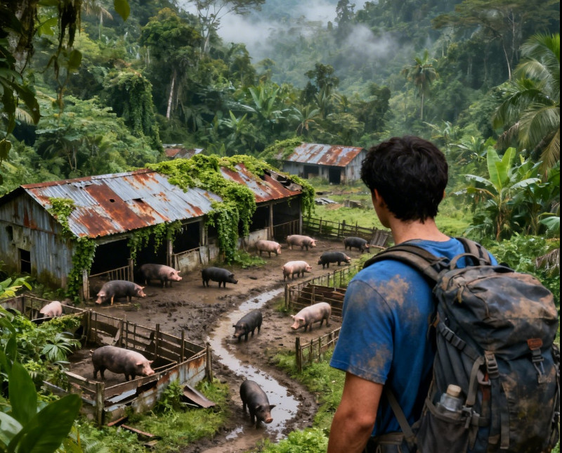 🚨 Iznajmio je planinu da uzgoji 30 svinja… a zatim je napustio sve na 5 godina. Kada se vratio, prizor ga je ostavio paraliziranog. - featured image 🚨 Iznajmio je planinu da uzgoji 30 svinja… a zatim je napustio sve na 5 godina. Kada se vratio, prizor ga je ostavio paraliziranog. - featured image