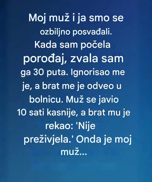 Noć koja je sve promenila: Kako je jedan trenutak u porođajnoj sali vratio ljubav u naš život - featured image Noć koja je sve promenila: Kako je jedan trenutak u porođajnoj sali vratio ljubav u naš život - featured image