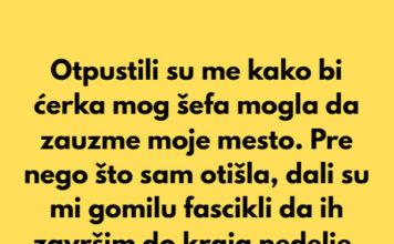 “Dobila sam otkaz da bi kćerka direktora zauzela moje mjesto – Slomila sam se, a onda…” “Dobila sam otkaz da bi kćerka direktora zauzela moje mjesto – Slomila sam se, a onda…” - featured image