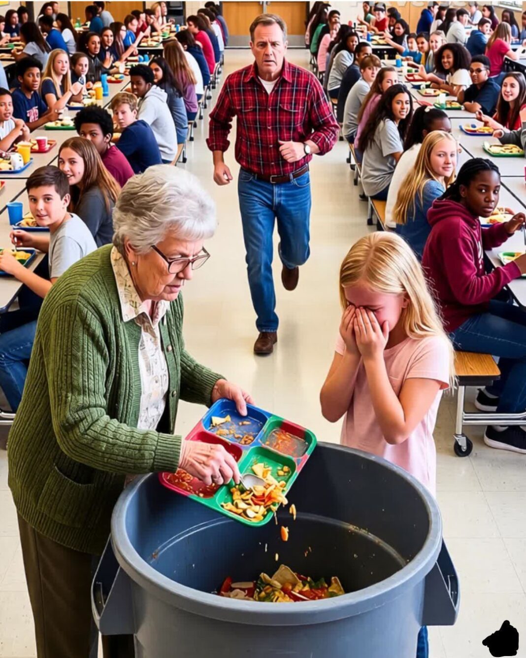 Došao sam da iznenadim ćerku u školi, a onda sam video kako joj učiteljica baca ručak u smeće - featured image