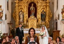 Šest sedmica nakon što je moj muž ostavio mene i našu novorođenu bebu usred snježne oluje, ušla sam na njegovo vjenčanje s jedinim što nikada nije očekivao da ću imati 😮 Šest sedmica nakon što je moj muž ostavio mene i našu novorođenu bebu usred snježne oluje, ušla sam na njegovo vjenčanje s jedinim što nikada nije očekivao da ću imati 😮 - featured image