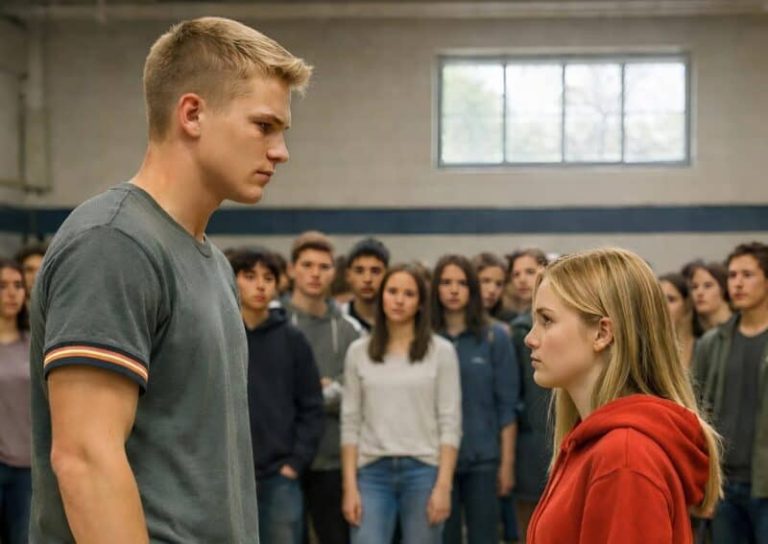 Školski nasilnik je ismijavao siromašnu učenicu pred cijelom školom i prijetio joj, ne sluteći ko je ona zapravo i šta će mu se dogoditi već u sljedećem trenutku. - featured image Školski nasilnik je ismijavao siromašnu učenicu pred cijelom školom i prijetio joj, ne sluteći ko je ona zapravo i šta će mu se dogoditi već u sljedećem trenutku. - featured image