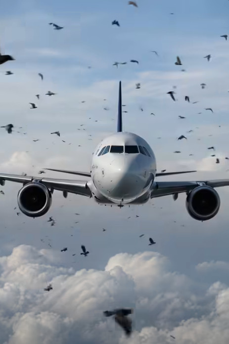 Ptice neočekivano okružile avion, a piloti su morali prinudno sletjeti: razlog je sve iznenadio 😲😱 - featured image Ptice neočekivano okružile avion, a piloti su morali prinudno sletjeti: razlog je sve iznenadio 😲😱 - featured image