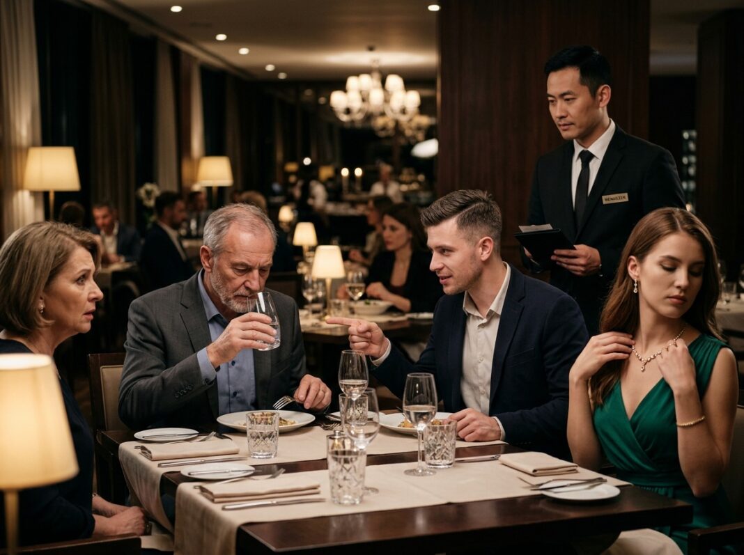 Moja supruga i ja izašli smo na večeru sa kćerkom i njenim mužem u jedan otmjeni restoran za Dan očeva. Moja zet je pogledao konobara, pokazao rukom prema meni i hladno rekao: „Račun podijelite. Mi ne plaćamo za njega.“ Moja kćerka je to čula — i samo je skrenula pogled, popravljajući svoju skupocjenu ogrlicu - featured image Moja supruga i ja izašli smo na večeru sa kćerkom i njenim mužem u jedan otmjeni restoran za Dan očeva. Moja zet je pogledao konobara, pokazao rukom prema meni i hladno rekao: „Račun podijelite. Mi ne plaćamo za njega.“ Moja kćerka je to čula — i samo je skrenula pogled, popravljajući svoju skupocjenu ogrlicu - featured image