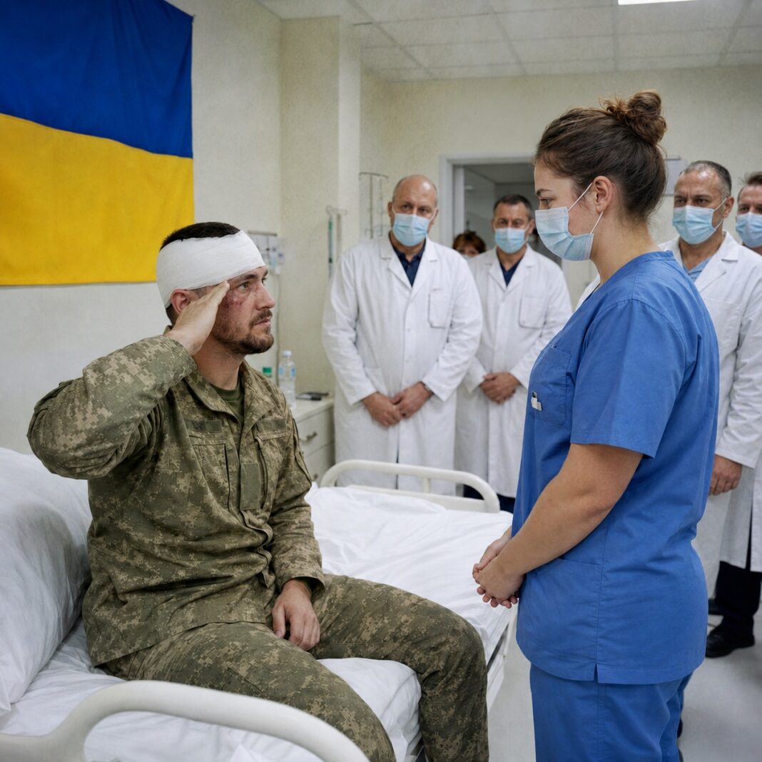 Ljekari su se podsmjehivali novoj medicinskoj sestri, sve dok joj ranjeni vojnik iznenada nije salutirao..…..😲😲😲 - featured image