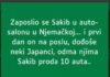 U Njemačkoj je Sakib nedavno postao član jednog auto salona U Njemačkoj je Sakib nedavno postao član jednog auto salona - featured image