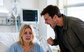 „Prekini s ovom predstavom, Rebecca! Ustani iz tog kreveta i pođi sa mnom!“ viknuo je Caleb, a njegov glas odjeknuo je malom sobom. „Prekini s ovom predstavom, Rebecca! Ustani iz tog kreveta i pođi sa mnom!“ viknuo je Caleb, a njegov glas odjeknuo je malom sobom. - featured image