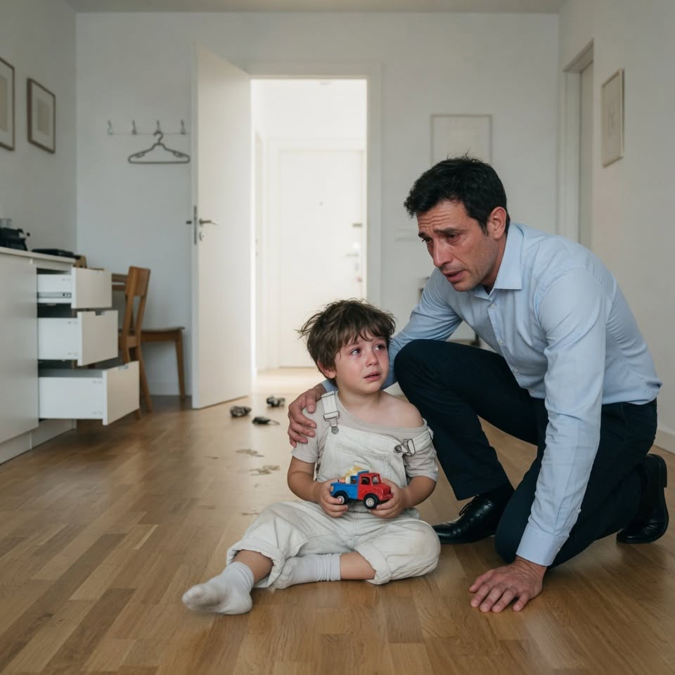 Vratio sam se kući s desetosatne smjene i zatekao kuću polupraznu, mog trogodišnjeg sina samog i pitanje koje me slomilo: „Gdje je mama?“ Kad sam otkrio tko ju je potaknuo da pobjegne, sve se promijenilo. - featured image Vratio sam se kući s desetosatne smjene i zatekao kuću polupraznu, mog trogodišnjeg sina samog i pitanje koje me slomilo: „Gdje je mama?“ Kad sam otkrio tko ju je potaknuo da pobjegne, sve se promijenilo. - featured image