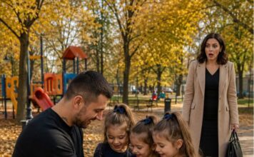“Trojke su prišle samohranom ocu i rekle mu: ‘Dobar dan, gospodine, naša mama ima tetovažu potpuno istu kao vašu.’ On se ukočio… jer je taj slomljeni kompas bio tajna jedne noći za koju je vjerovao da ju je zauvijek zakopao.” “Trojke su prišle samohranom ocu i rekle mu: ‘Dobar dan, gospodine, naša mama ima tetovažu potpuno istu kao vašu.’ On se ukočio… jer je taj slomljeni kompas bio tajna jedne noći za koju je vjerovao da ju je zauvijek zakopao.” - featured image