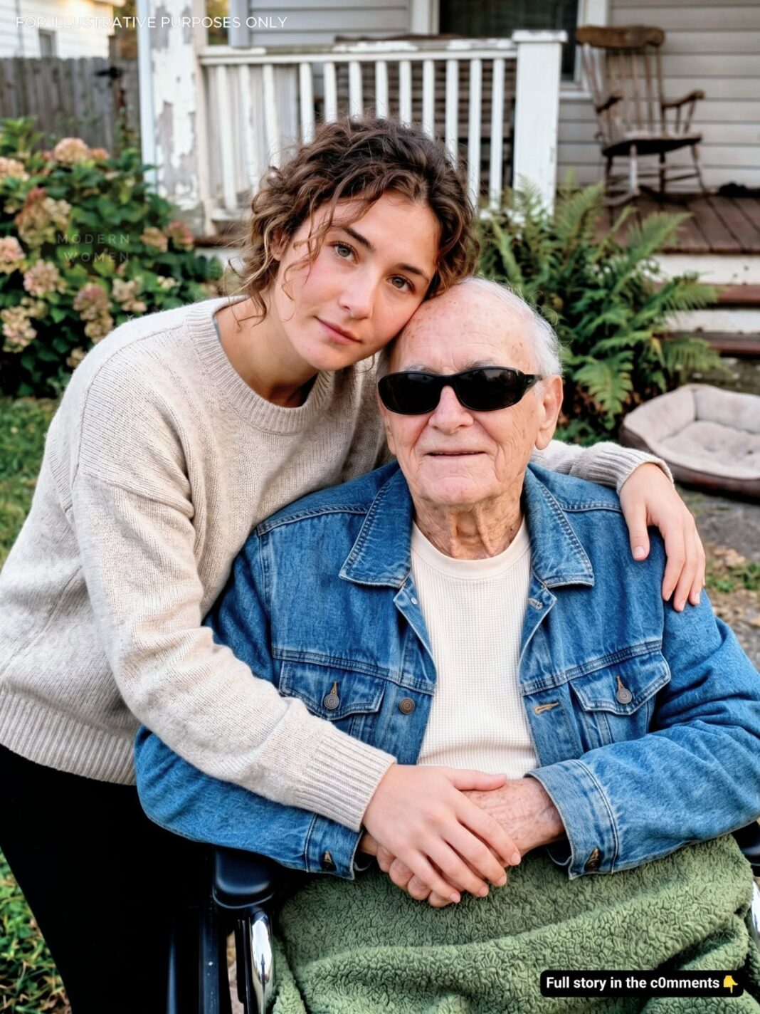 Unajmili su me da glumim unuku slijepog veterana svake nedjelje… Ali nakon što je umro, njegova posljednja želja uništila je sve što sam znala - featured image Unajmili su me da glumim unuku slijepog veterana svake nedjelje… Ali nakon što je umro, njegova posljednja želja uništila je sve što sam znala - featured image