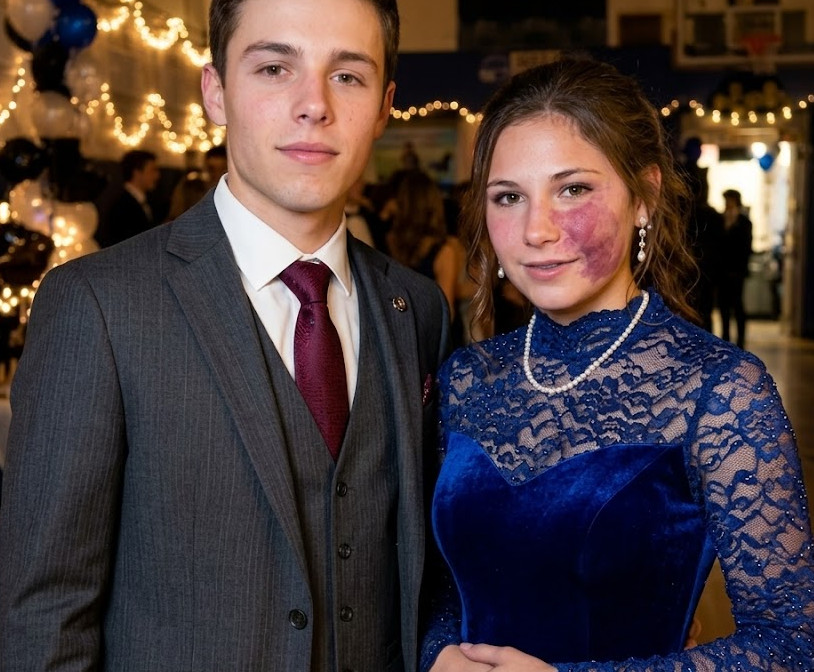 Najzgodniji momak u školi pozvao me je na maturantsko veče uprkos mom belegu na licu — i svi su se smejali, sve dok u salu nije ušla uprava škole. - featured image Najzgodniji momak u školi pozvao me je na maturantsko veče uprkos mom belegu na licu — i svi su se smejali, sve dok u salu nije ušla uprava škole. - featured image