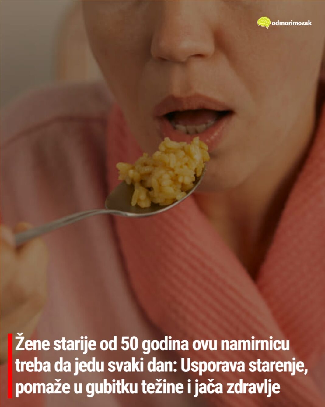 Žene starije od 50 godina ovu namirnicu treba da jedu svaki dan: Usporava starenje, pomaže u gubitku težine i jača zdravlje - featured image Žene starije od 50 godina ovu namirnicu treba da jedu svaki dan: Usporava starenje, pomaže u gubitku težine i jača zdravlje - featured image