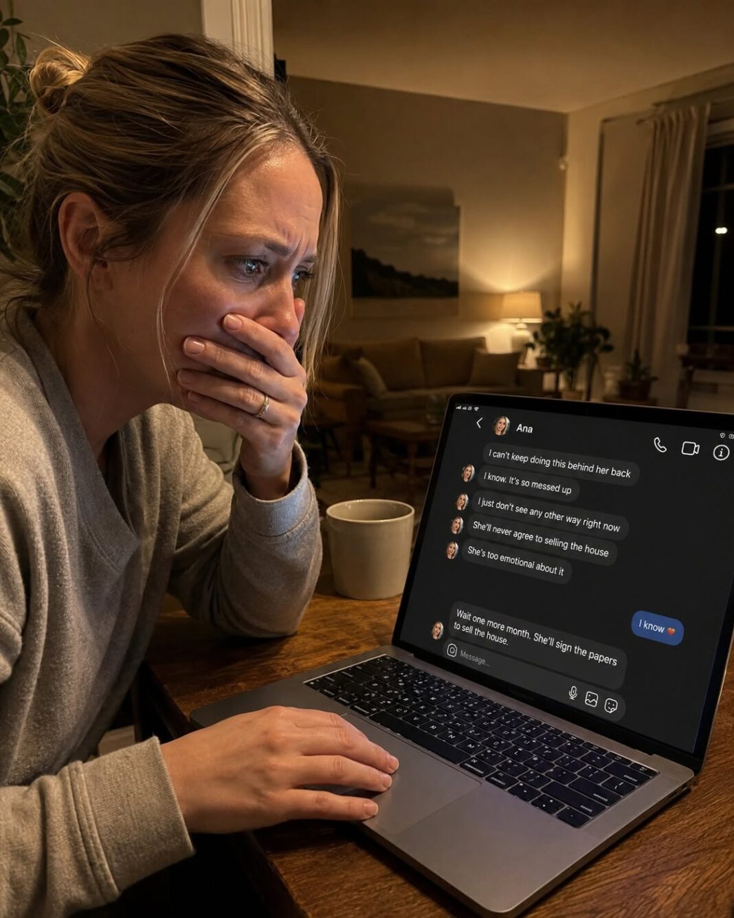 Slučajno sam se prijavila na Instagram svog muža — zadnja poruka nije bila meni, nego mojoj najboljoj prijateljici: “Još mjesec dana i potpisat će prodaju kuće” - featured image