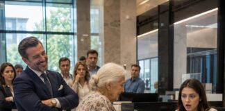 Milijunaš se nasmijao kad je 90-godišnja starica zatražila da provjeri stanje na računu. Nekoliko trenutaka kasnije cijela je banka ostala bez riječi. Milijunaš se nasmijao kad je 90-godišnja starica zatražila da provjeri stanje na računu. Nekoliko trenutaka kasnije cijela je banka ostala bez riječi. - featured image