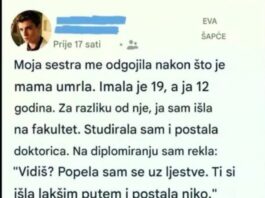 Sestra koja je žrtvovala svoje snove da bih ja imao budućnost: Priča o ljubavi, odricanju i zahvalnosti Sestra koja je žrtvovala svoje snove da bih ja imao budućnost: Priča o ljubavi, odricanju i zahvalnosti - featured image