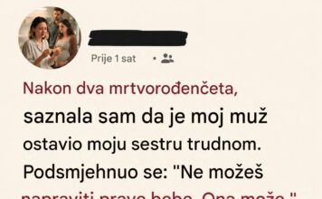 „Ne možeš da rodiš pravo dete. Ona može.” – Istina koja je uništila našu porodicu „Ne možeš da rodiš pravo dete. Ona može.” – Istina koja je uništila našu porodicu - featured image
