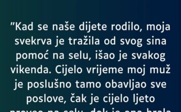 Kada je stigla beba, svekrva je tražila sina samo za sebe: Priča mlade majke pokrenula je veliku raspravu o granicama u porodici Kada je stigla beba, svekrva je tražila sina samo za sebe: Priča mlade majke pokrenula je veliku raspravu o granicama u porodici - featured image