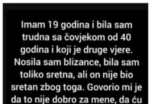 “Imam 19 godina i bila sam trudna sa čovjekom od 40 godina i koji je druge vjere.” “Imam 19 godina i bila sam trudna sa čovjekom od 40 godina i koji je druge vjere.” - featured image